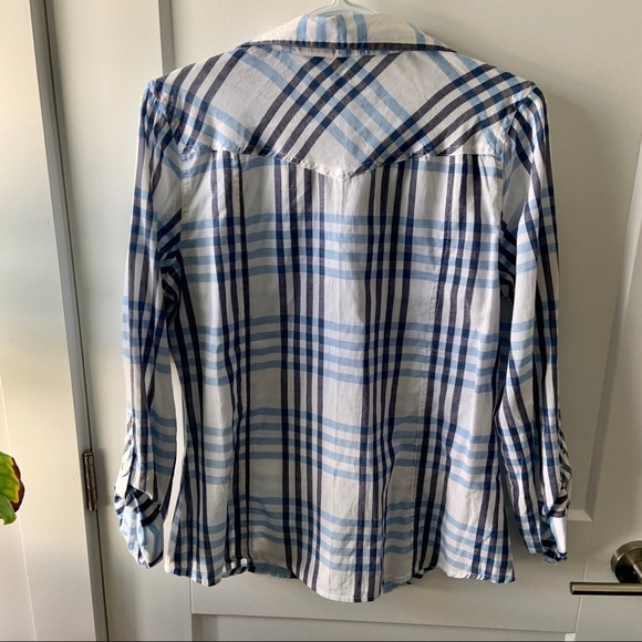 Lightweight plaid skirt - Picture 3 of 3